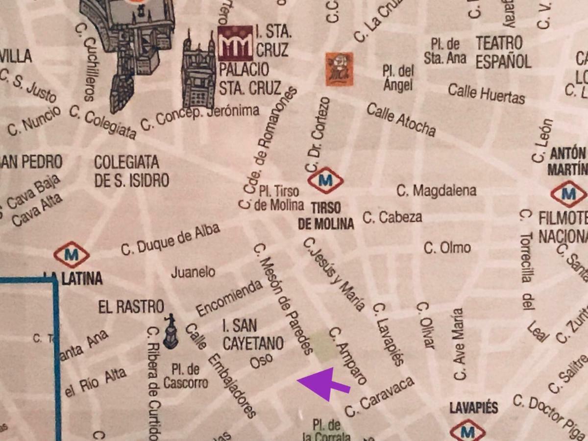 Apartamento En Corrala Madrid Kültér fotó